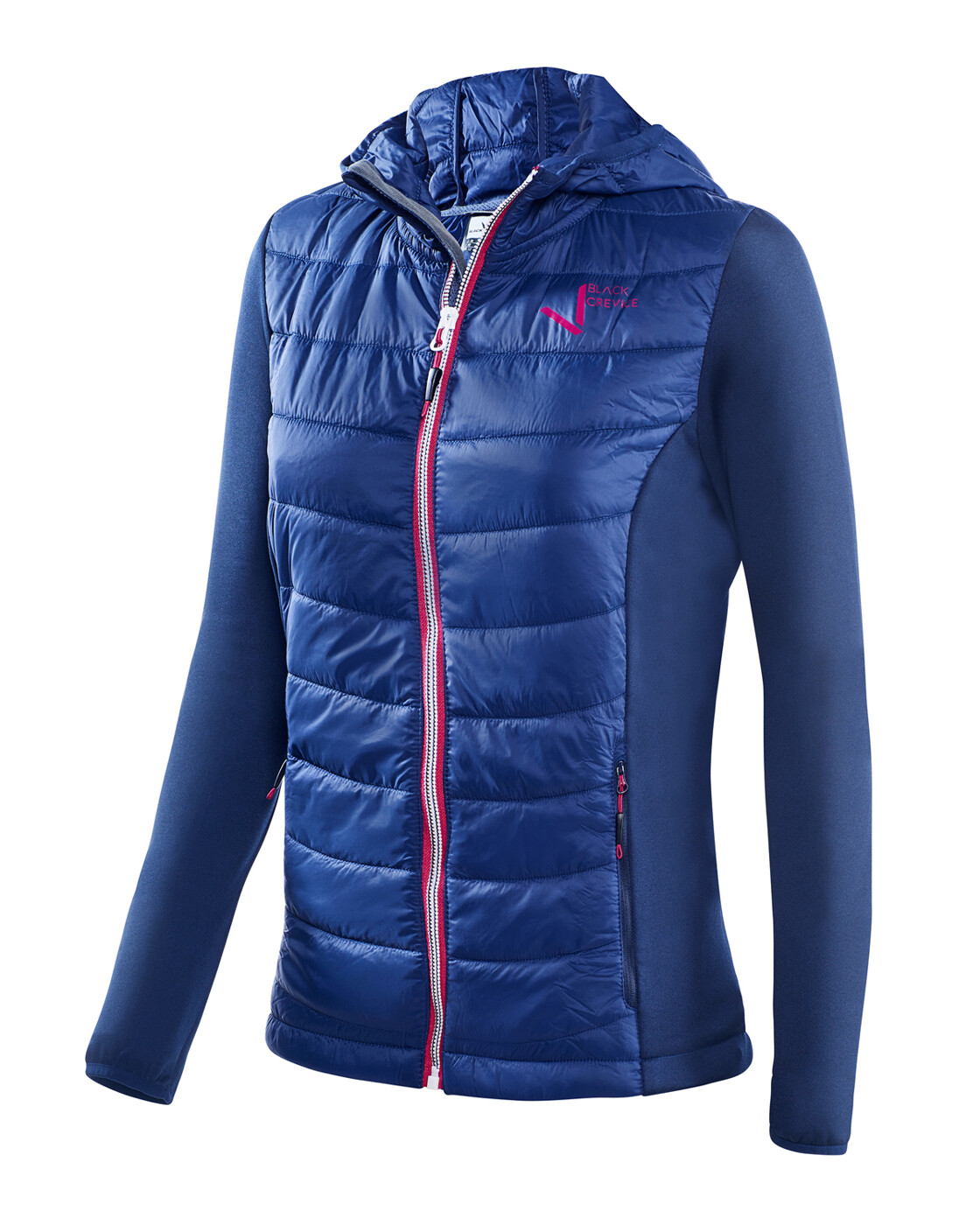 Black Crevice Hybrid  Kapuzenjacke - Damen