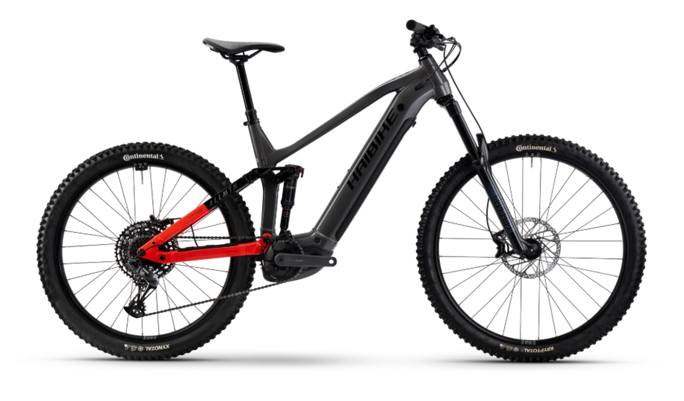 Haibike ALLMTN 4 High silver/red/black glänzend 41 2025