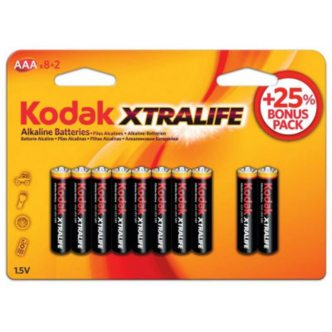 Batterie Kodak Xtralife AAA 10 STück KODAK