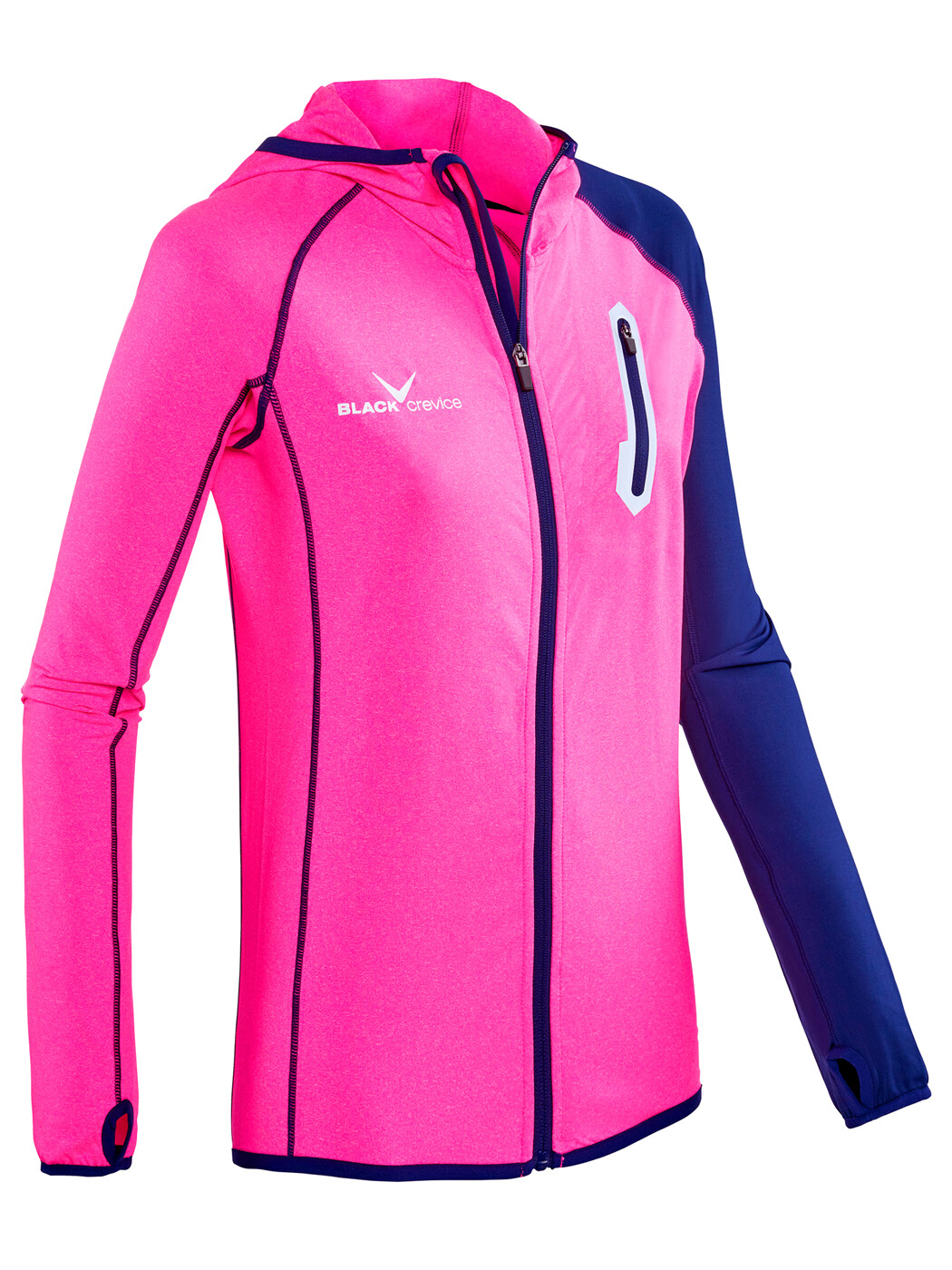 Black Crevice Second Layer  Jacket - Damen