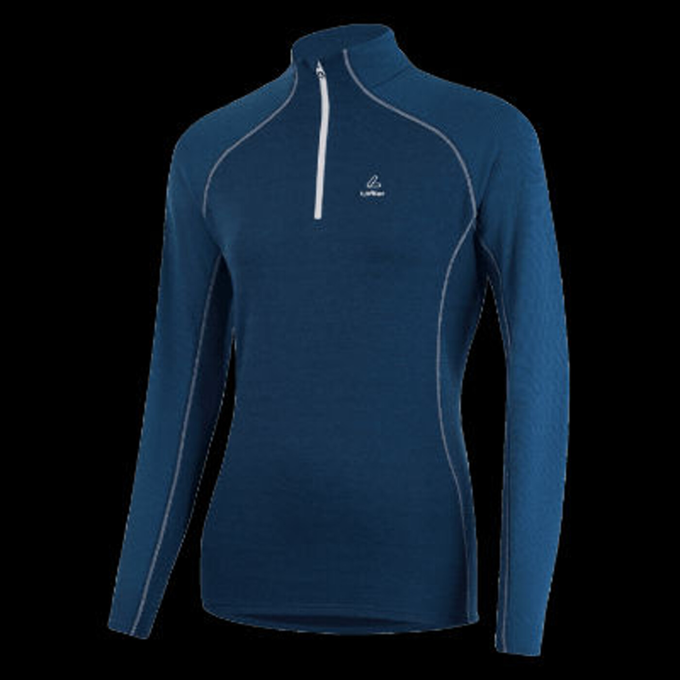Funktionsshirt W MIDLAYER FINE STRIPE TRANSTE LÖFFLER - Damen
