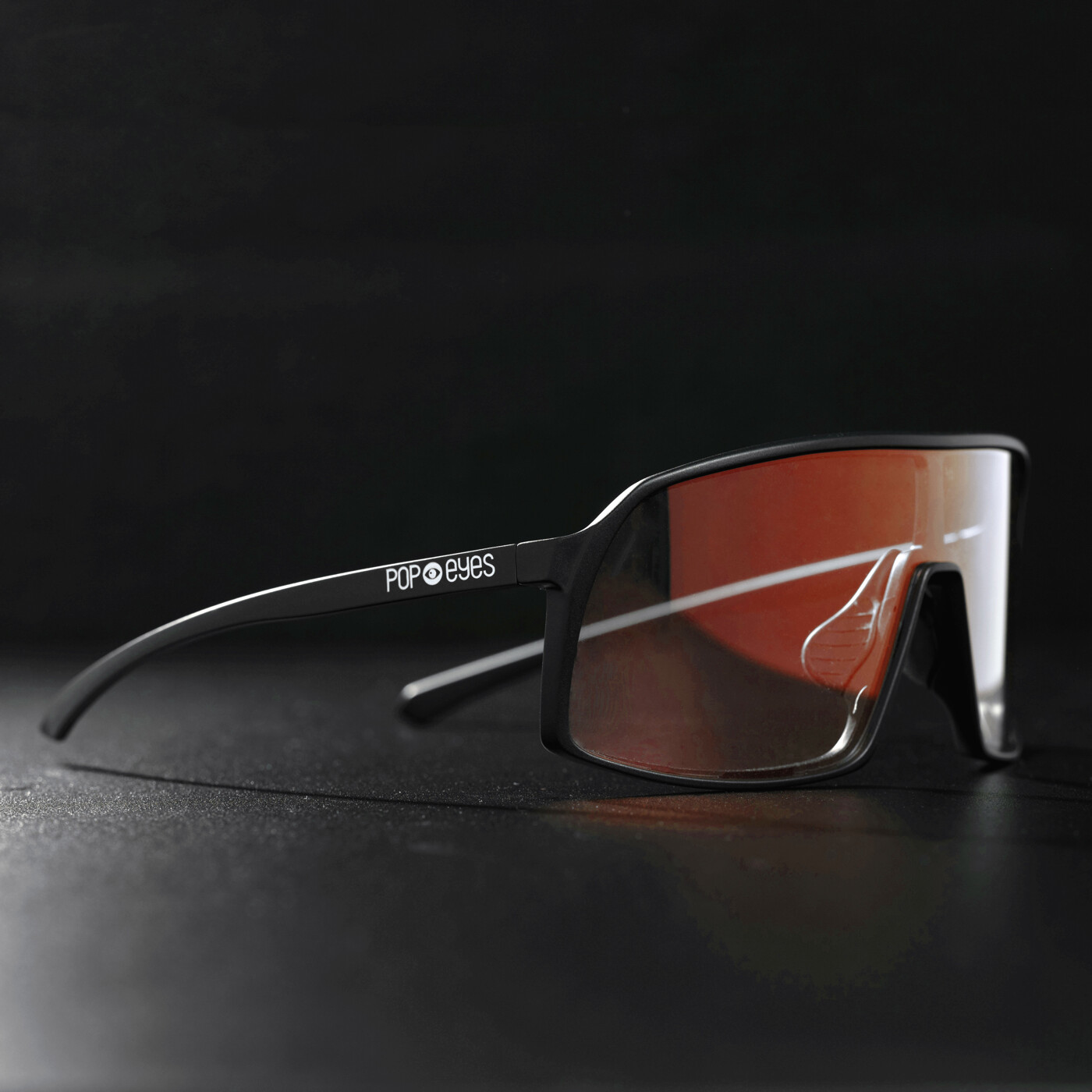 POP-EYES SONNENBRILLE FRED 2.0  MATT BLACK POP EYES
