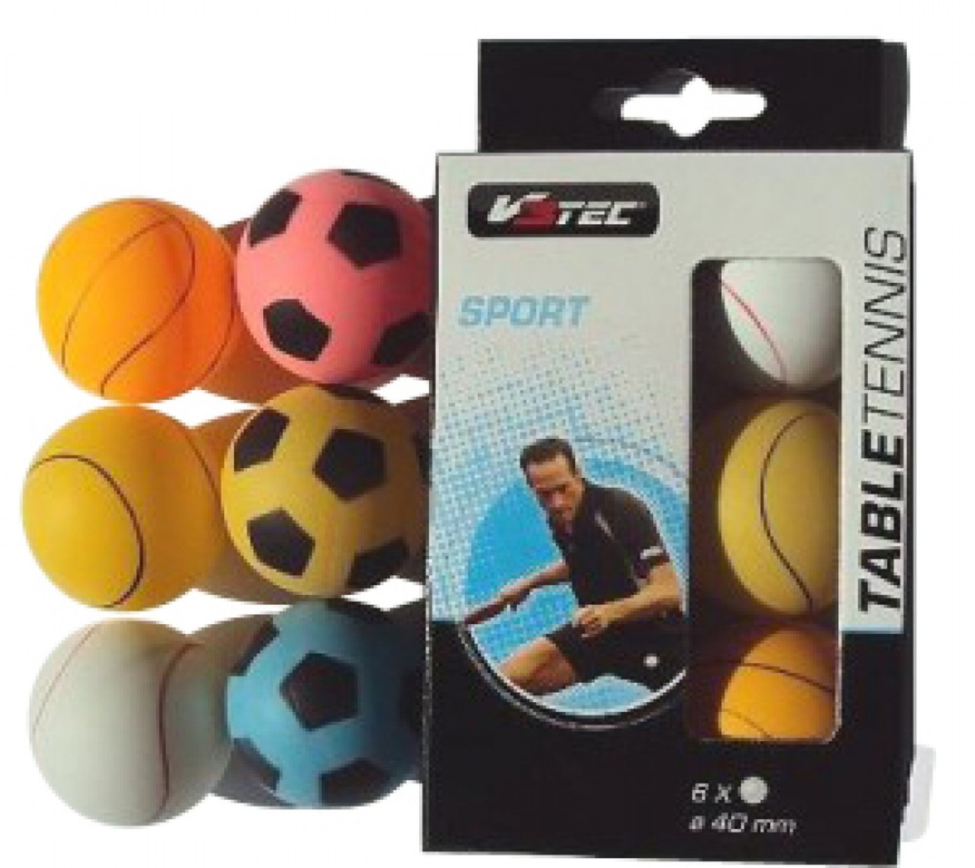 V3TEC Tischtennisball SPORT
