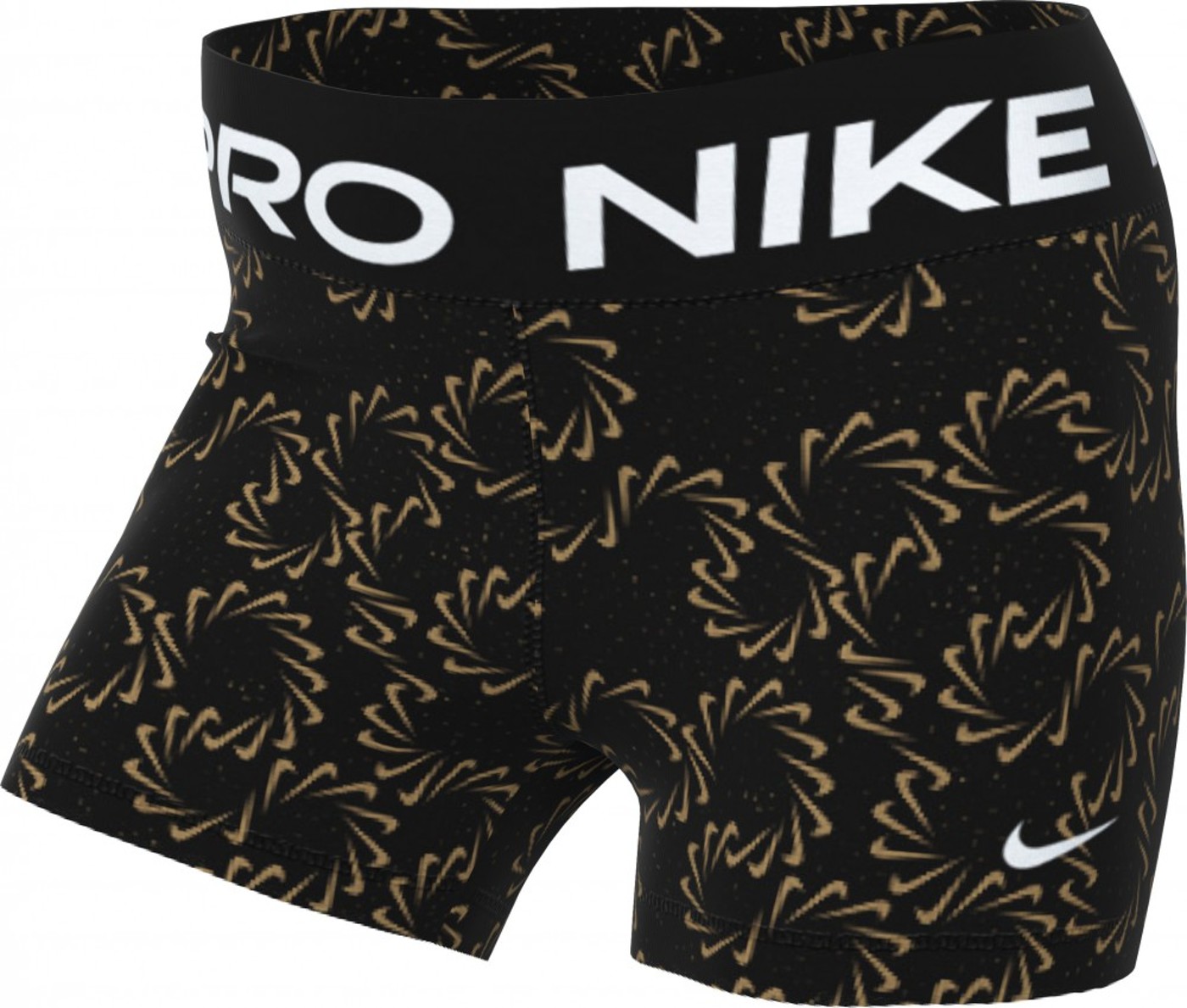 NIKE W NP DF MR 3IN SHORT AOP - Damen