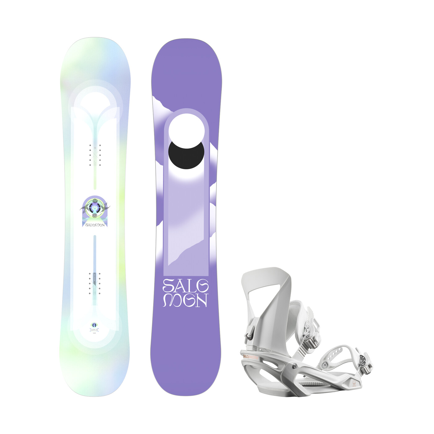 Snowboard LOTUS+SPELL WHITE SALOMON