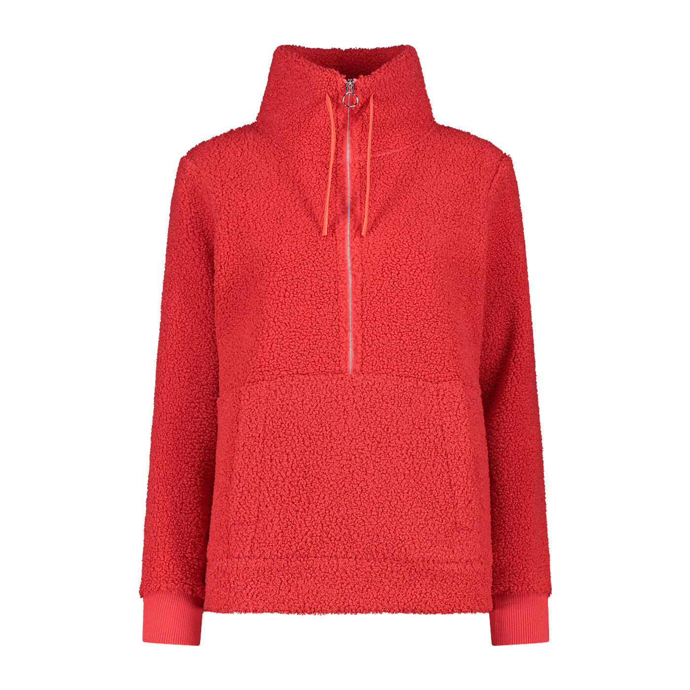 SWEAT Damen-Sweatshirt mit halbem Reißverschluss in High Loft CMP - Damen