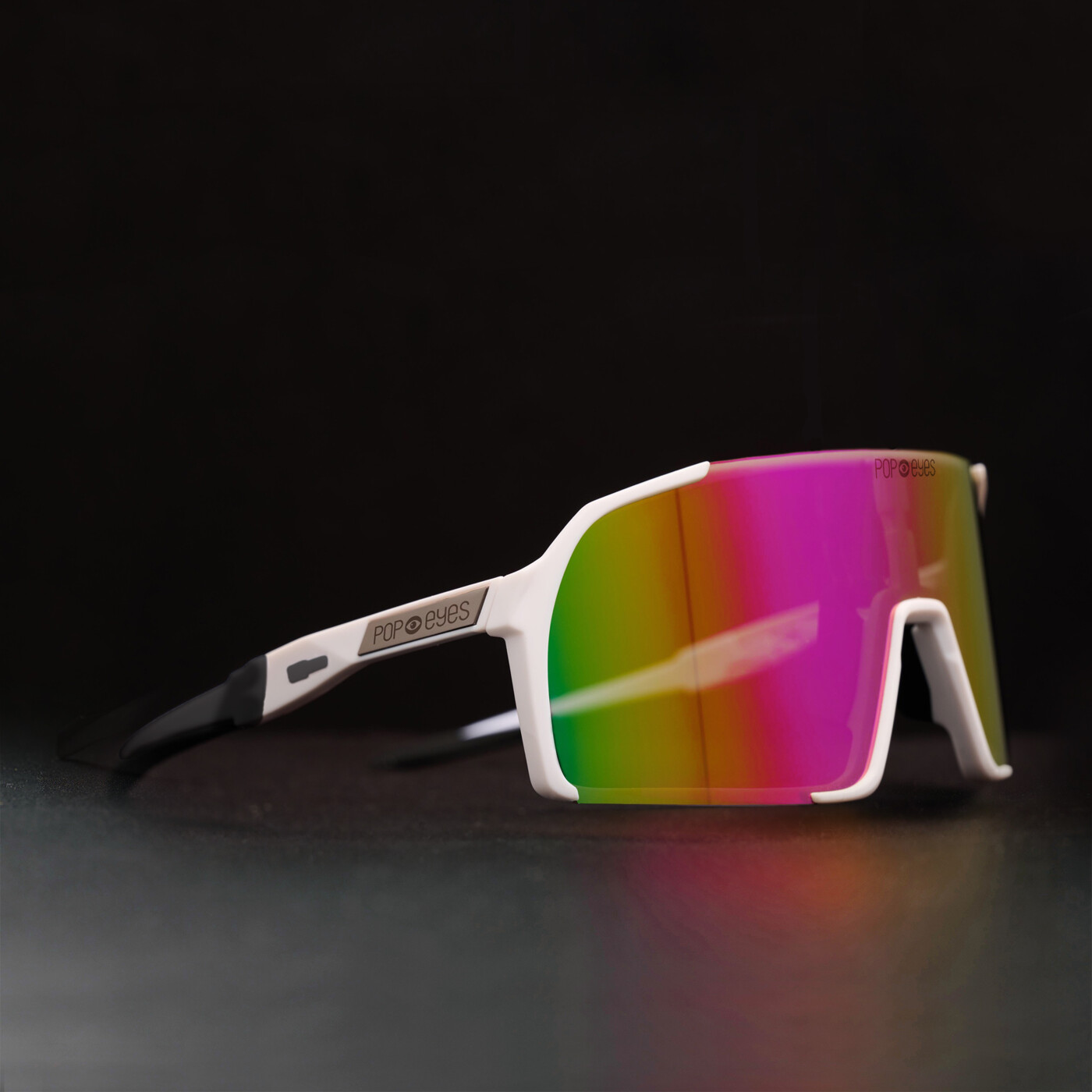 POP-EYES SONNENBRILLE EDDY WHITE PINK POP EYES