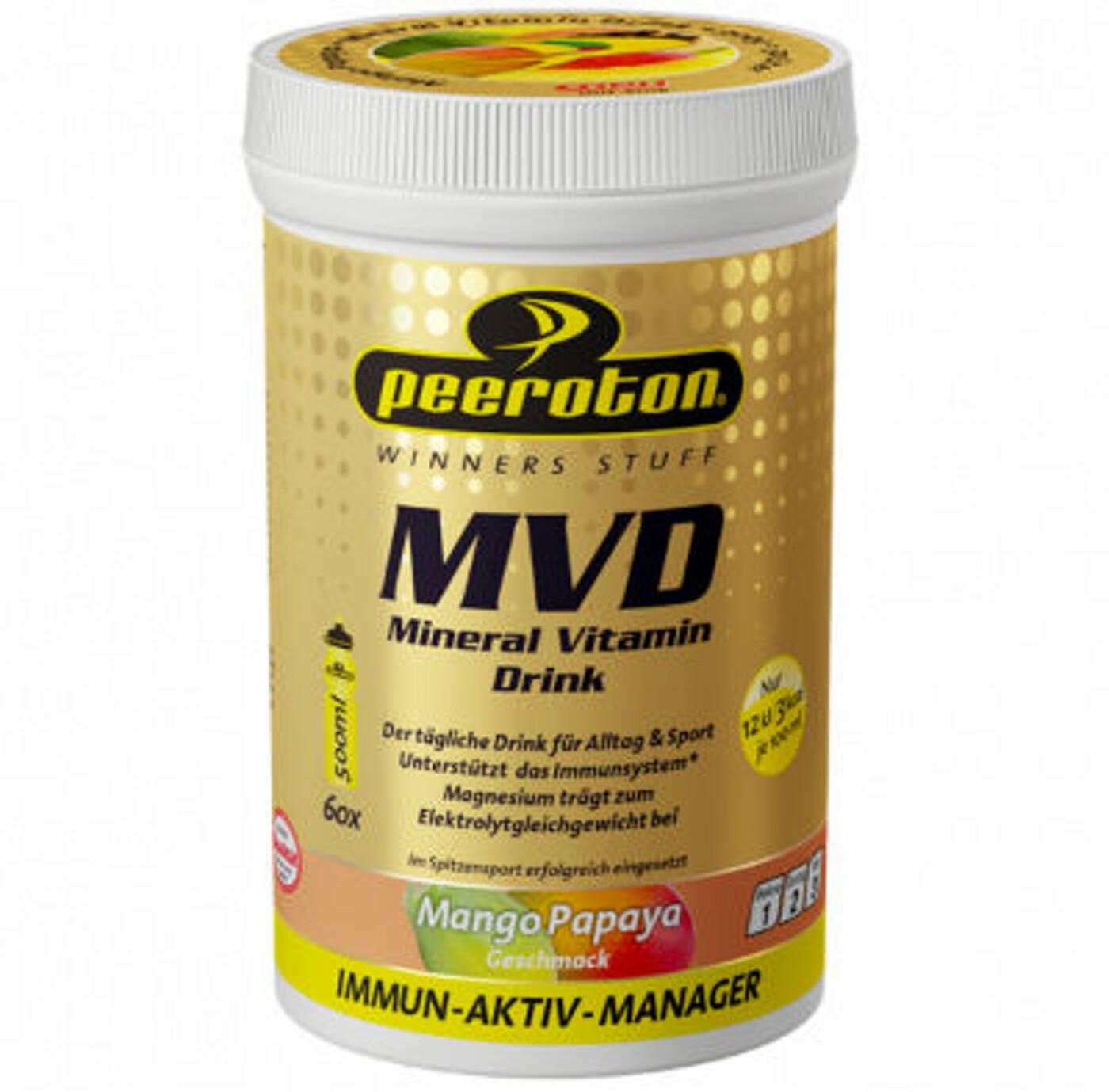 MIneral Vitamin DRINK 300g MANGO/PAPAYA PEEROTON