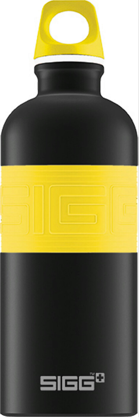 Trinkflasche CYD black touch yellow SIGG