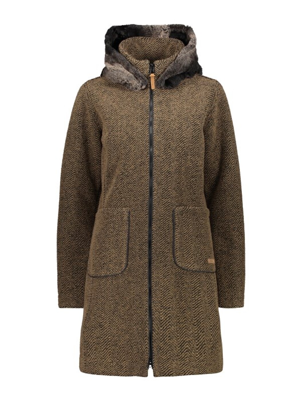 JACKET COAT FIX HOOD CMP - Damen