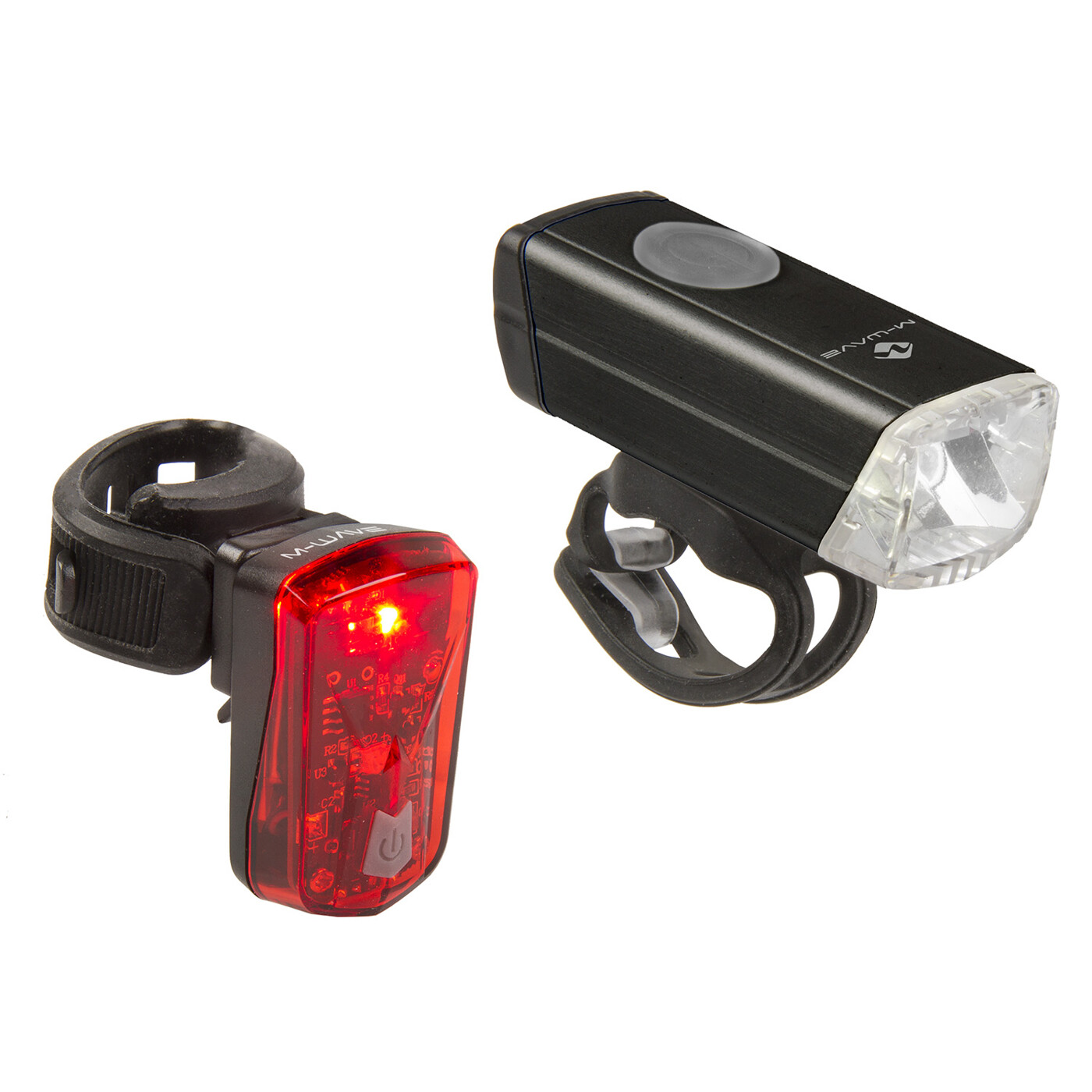 M-WAVE Batterielicht-Set USB