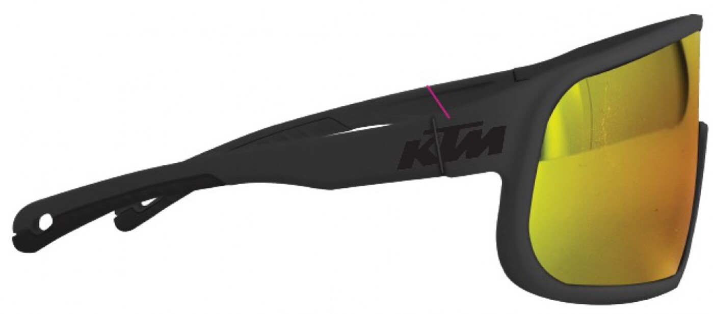 KTM FE II SUNGLASSES POL. C3 RE. BLK/BLK Sonnenbrille