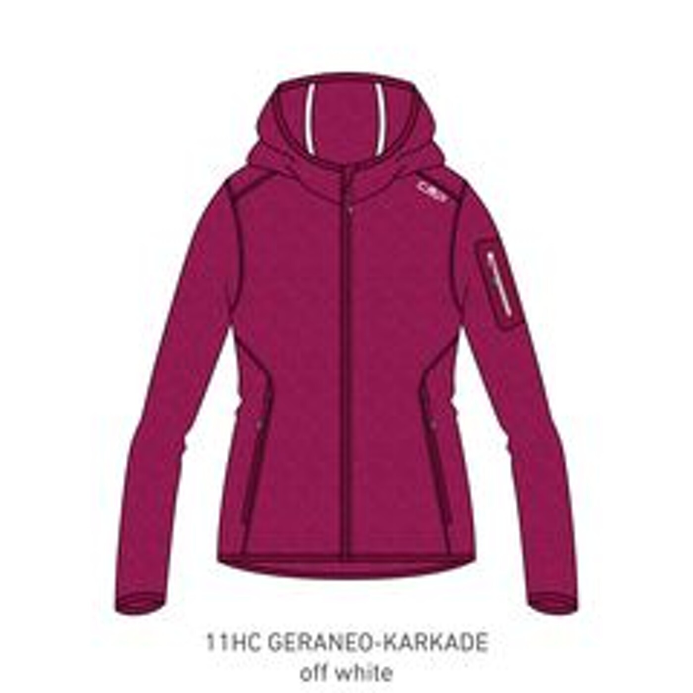 CAMPAGNOLO JACKET FIX HOOD - Damen